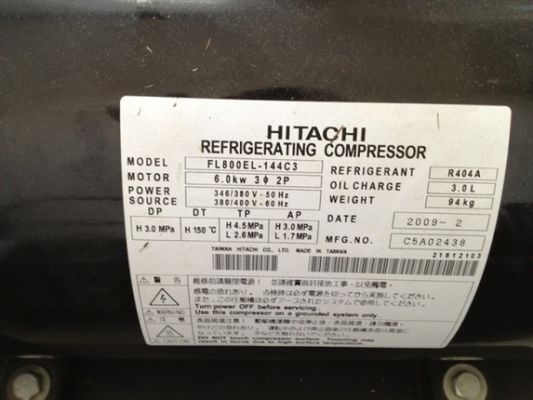 Nieuwe originele Hitachi koeling horizontale scroll coAirconditioner hitachi horizontale scrollcompressor 1000el-160d3