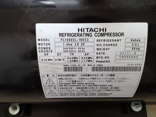 lage temperatuur zwarte hitachi horizontale scroll compressor FL800EL-144C3