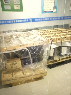 Nieuwe originele Hitachi koelingscompressor met horizontale scrolltechnologie, Hitachi horizontale scrollcompressor ZS7516S1