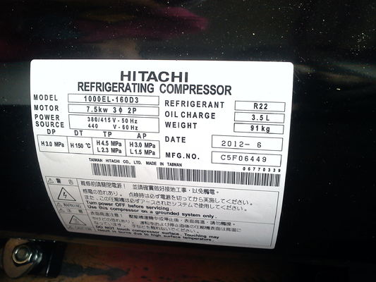 Nieuwe originele Hitachi koeling horizontale scroll coAirconditioner hitachi horizontale scrollcompressor 1000el-160d3